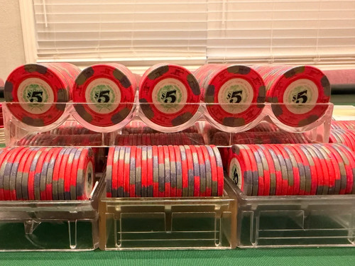 Paulson Casino De Isthmus Casino Chips - $1s & $5s (449 total)