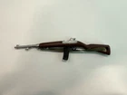 Vintage 1960's GI Joe M-1 Carbine Rifle with Shoulder Strap Marked Hong Kong