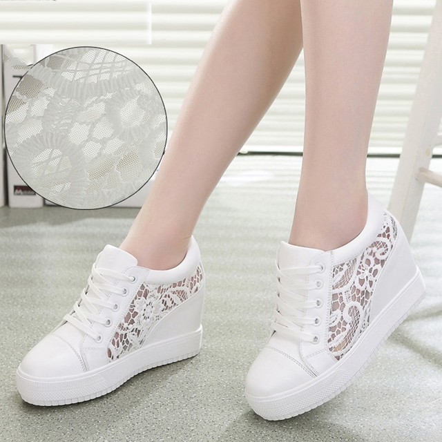 calvin klein wedge sneakers