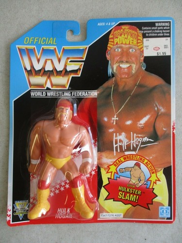 SEALED MOC VTG 1992 WWF HULK HOGAN HULKSTER SLAM F...
