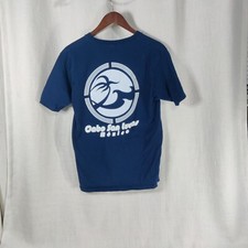 VTG Cabo San Lucas Mexico T -Shirt Mens M Blue Graphic Tee Cotton Back Hit
