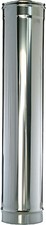 CANNA FUMARIA TUBO MONO PARETE ACCIAIO INOX 316L