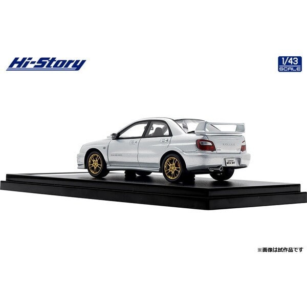 Mini Car 1/43 Subaru Impreza Wrx Sti 2001 Pure White High Story