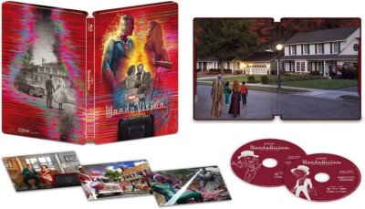 WandaVision 4K Ultra HD UHD Blu-ray+Steelbook Collector's Edition Japan  VWBS7524