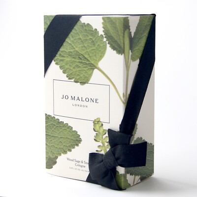 Jo Malone Wood Sage & Sea Salt Cologne Spray Full Size - 3.4 Fl. Oz. New In Box