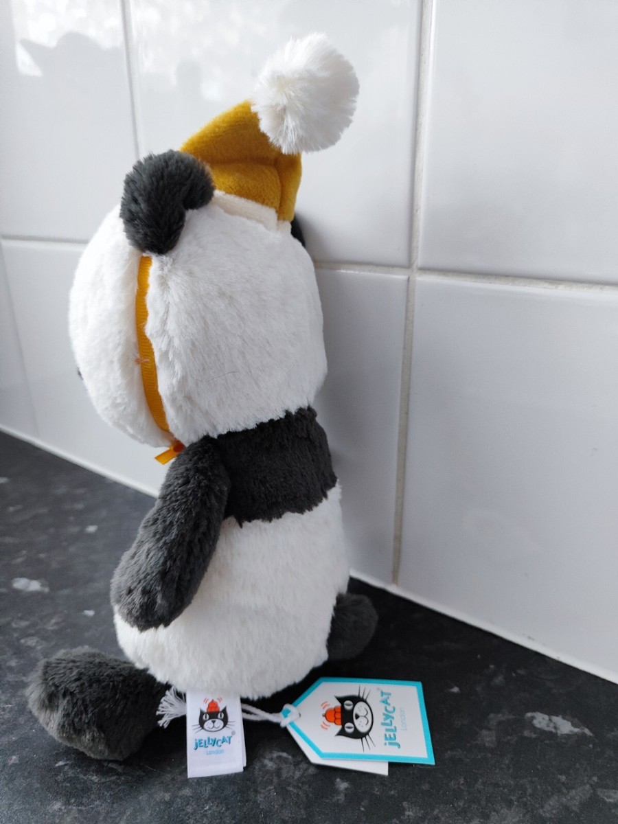 New Jellycat Jollipop Panda. In Hat Brand New With Tags | eBay UK