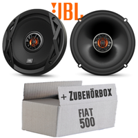JBL Lautsprecher FüR Fiat 500 Front TüR Boxen 16Cm Koax KFZ PKW Einbauset 2-Wege