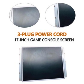 17 Inch Arcade Game LCD Monitor for Arcade Cabinets - MAME and Jamma Newet