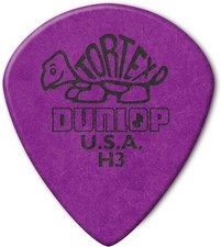 Dunlop Tortex Jazz III Guitar Picks Heavy Purple H3 - 472RH3 36-pack OPEN BAG
