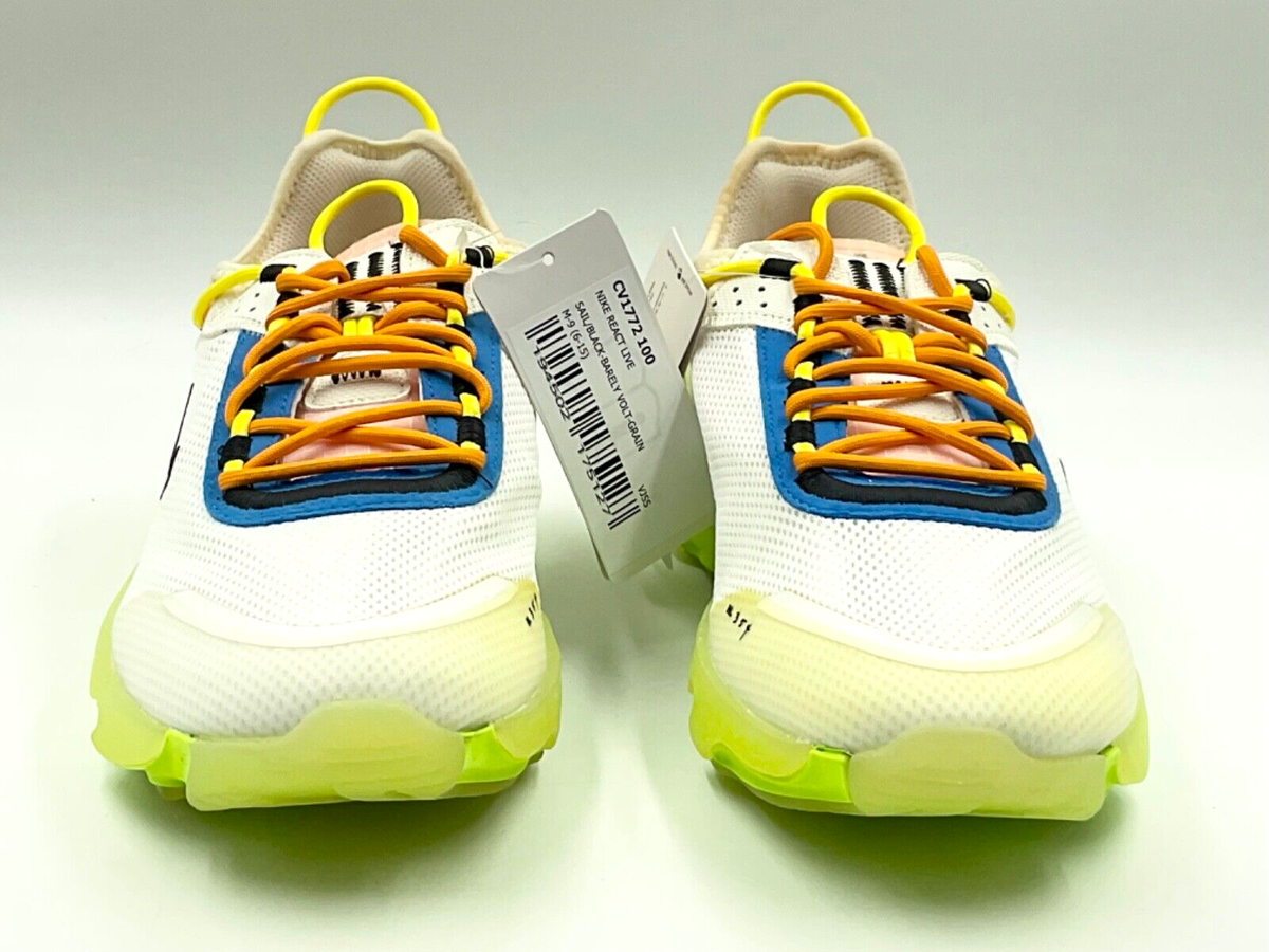 Size Nike React Live Barely Volt for sale online