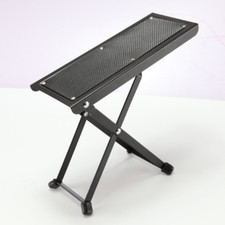 Guitar Foot Stool Footrest Rest Classic and Acoustic Adjustable Black