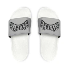 Outlaw Surf Co x RVCA Men's Slide Sandals Grey