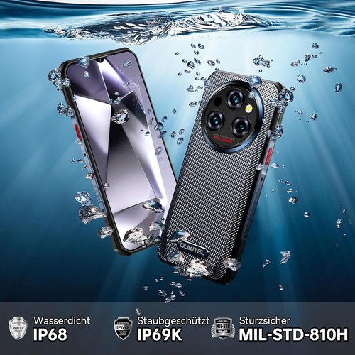 2025 OUKITEL WP35 5G cellulare da esterno Android 14 24 GB + 256 GB 11000 mAh smartphone - Foto 7 di 11