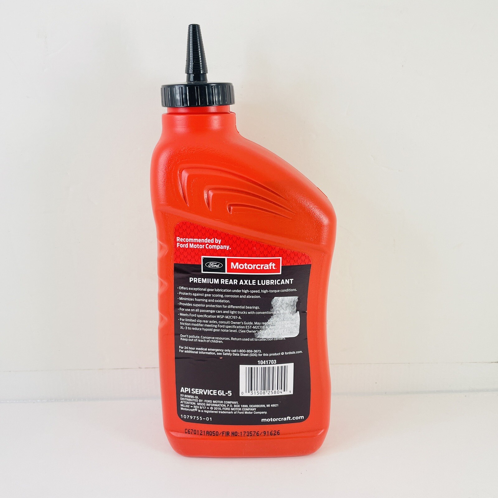 Ford motorcraft 80w90