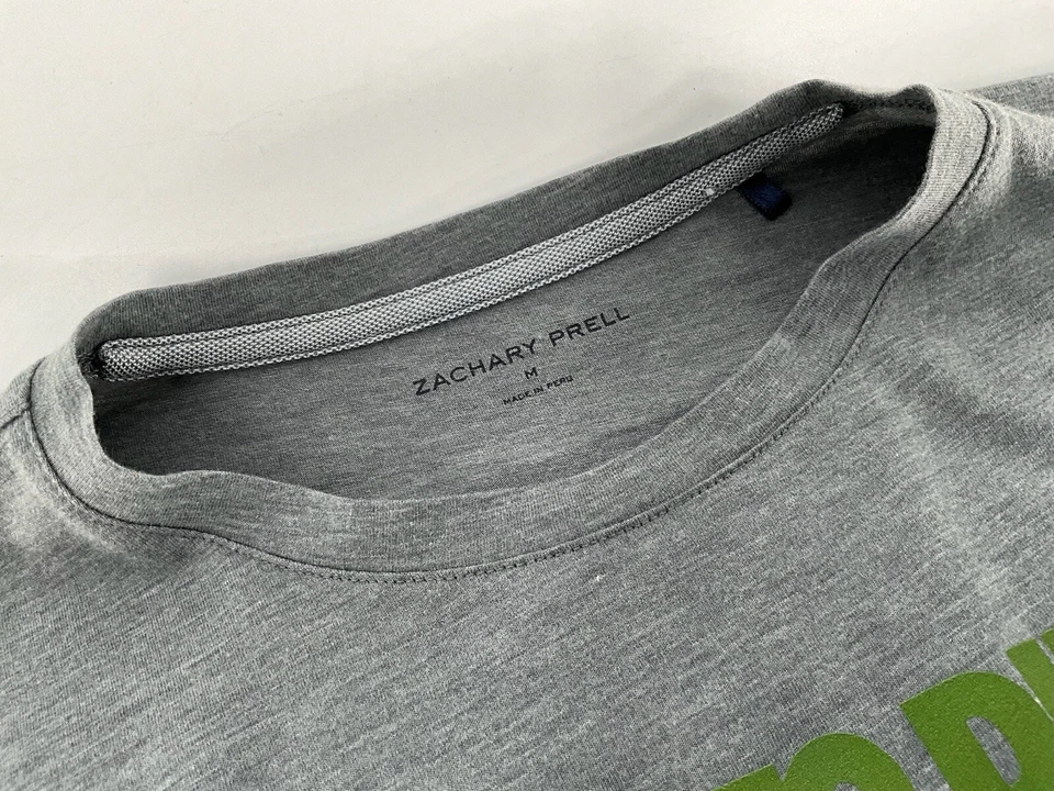 Camiseta Thinker To Dinker Pickleball Evolution Zachary Prell M Hombres Gris YGI C4-58 Foto 4 de 4