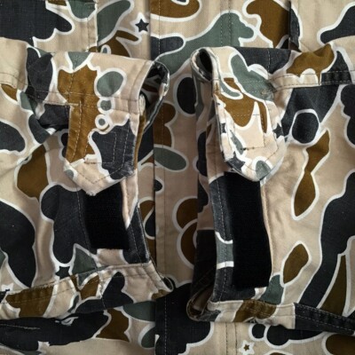 BAPE sta camo yellow M65 military jacket psyche A Bathing Ape Size