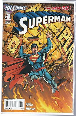 superman 1 november 2011 dc comics the new 52 first print 761941306278 ebay