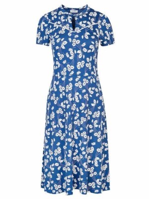 Vive Maria   Fleur d'Avignon Dress Blue/Allover Kleid Gr. XS