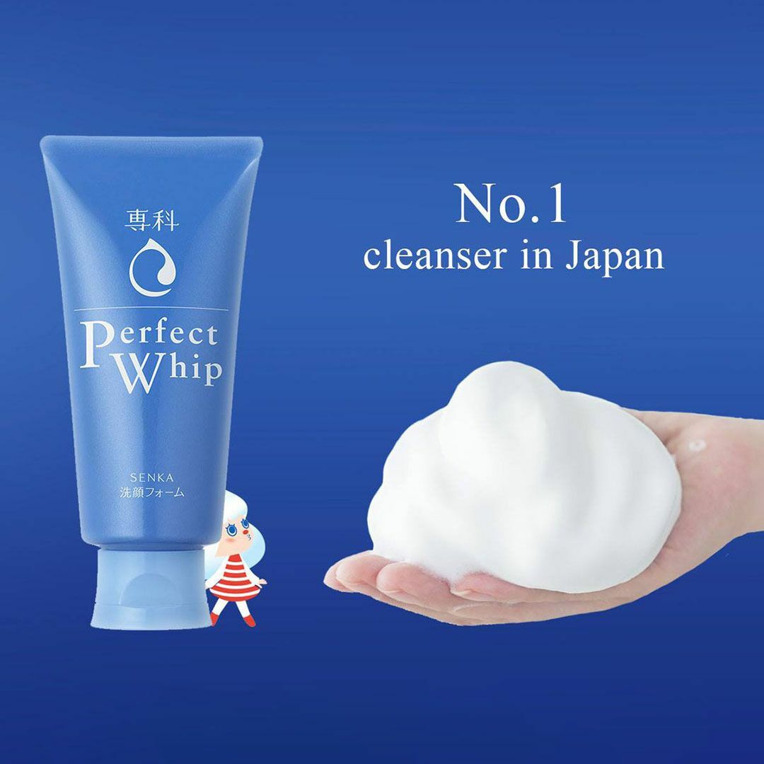 SHISEIDO Japan Senka Perfect Whip Cleansing foam Facial Cleanser