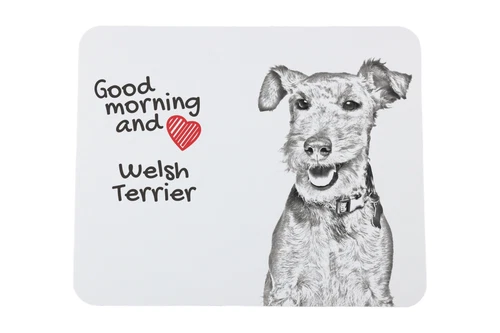 Welsh Terriër muismat met hond Art-Dog