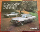 VINTAGE 1980 1981 MAZDA 626 CAR ADVERTISING DEALER BROCHURE - EXCELLENT