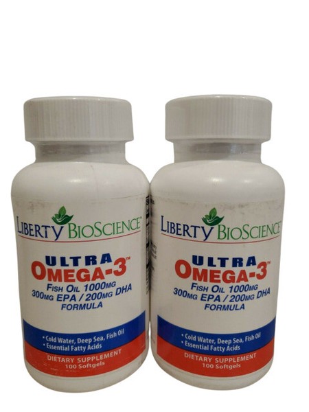 Liberty BioScience Omega-3 Fish Oil Vitamin Softgels for sale online | eBay