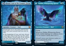 MTG Kaldheim M Alrund God of Cosmos Hakka Whispering Raven #040