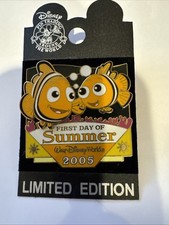 Disney Finding Nemo First Day Of Summer Limited Edition Collectible Pin 2005