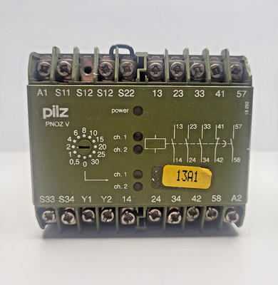Pilz PNOZ V Safety Relay 24VDC 3S 1SZ 474790 Used