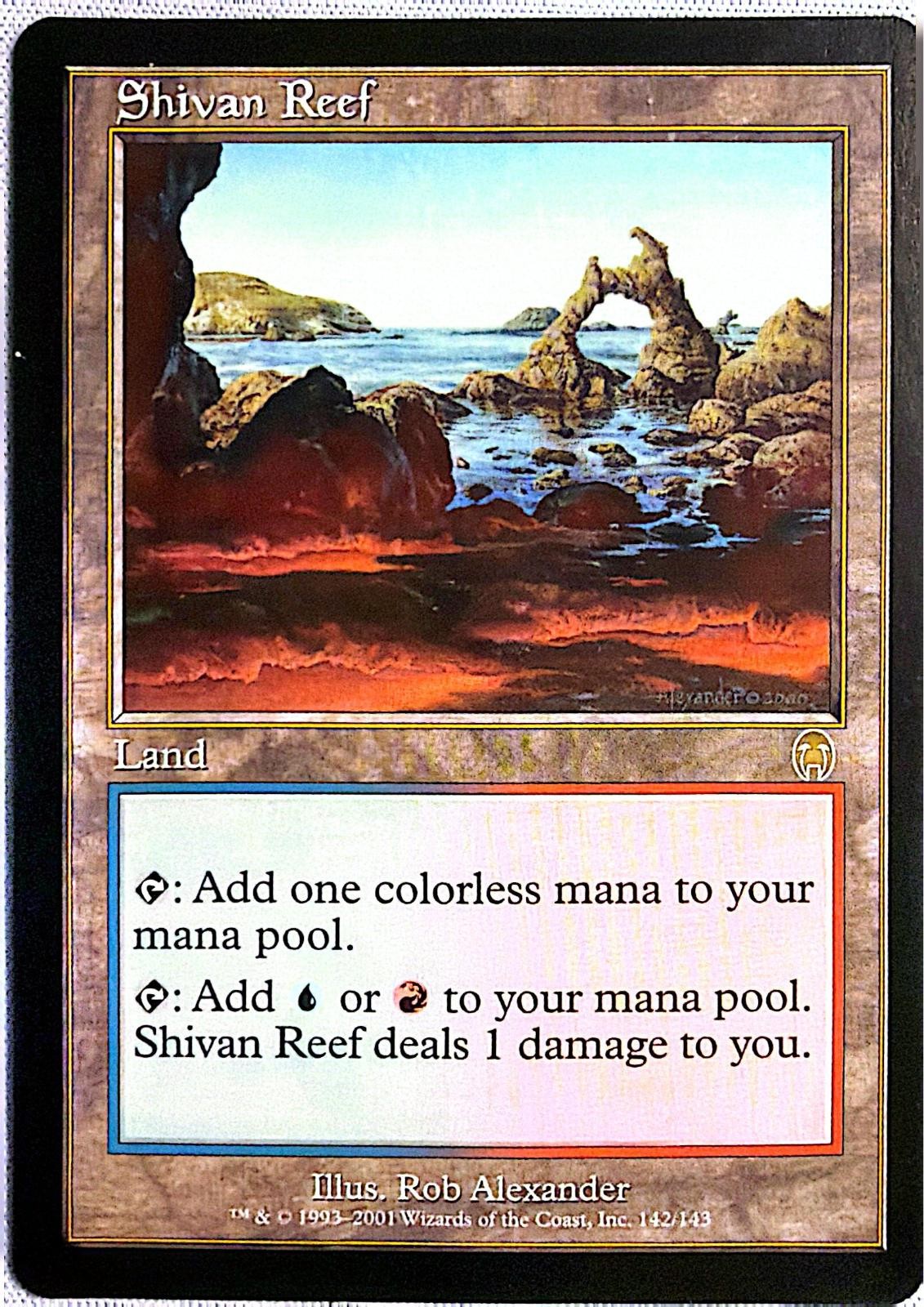 Shivan Reef Apocalypse Rare Magic: The Gathering LP