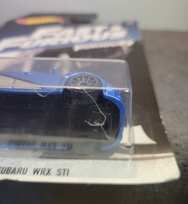 Hot Wheels Premium Fast And Furious Subaru Impreza WRX STI 1/64 - Blu 2017