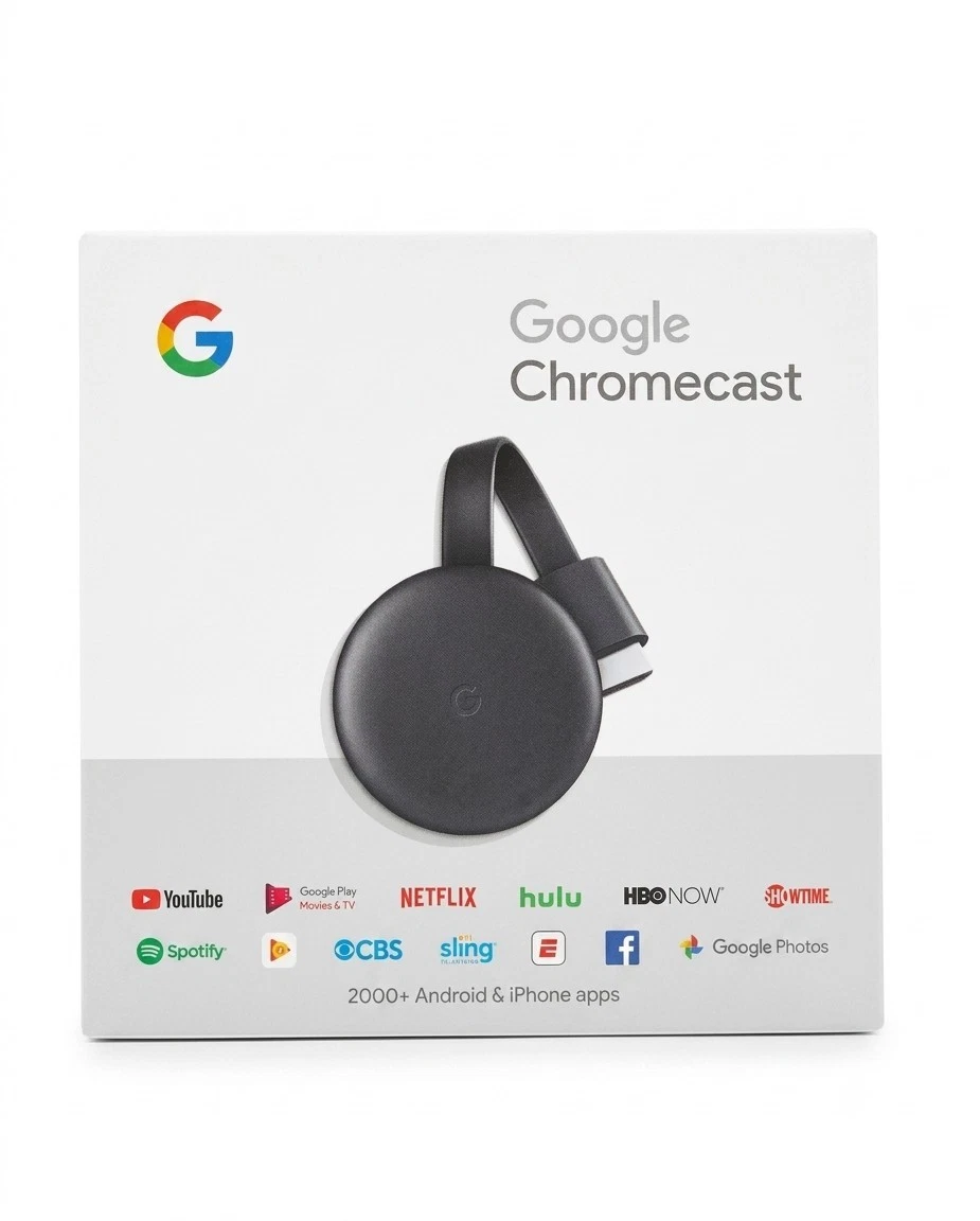 Google Chromecast 3rd Generation Media Streamers for sale | eBay