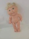 Vintage 1996 Cabbage Patch Kids Doll Hard Plastic Growing Hair Pigtails Blonde