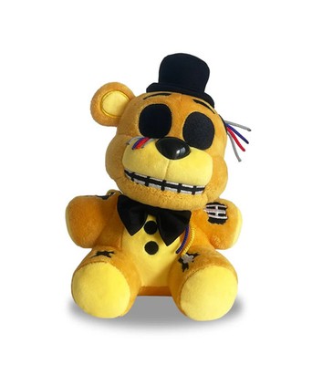 XSmart 7'' Golden Freddy Plush Limited Edition, FNaF Five Nights at Freddy's V2