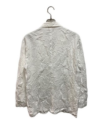 コ*ロ様 WRINKLED WASHED FINX TWILL JACKET AURALEE WRINKLED WASHED FINX TWILL JACKET Size: 3 White Men