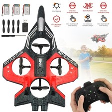 RC Plane Remote Control Airplane Stunt Foam Jet Drone 360° Flip USB Rechargeable