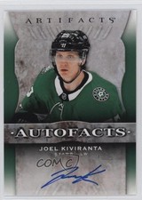 2021-22 Upper Deck Artifacts Auto Facts Joel Kiviranta #AF-KI Auto s3g