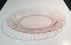 Vintage Macbeth Evans American Sweetheart Pink Depression 13" Oval Platter