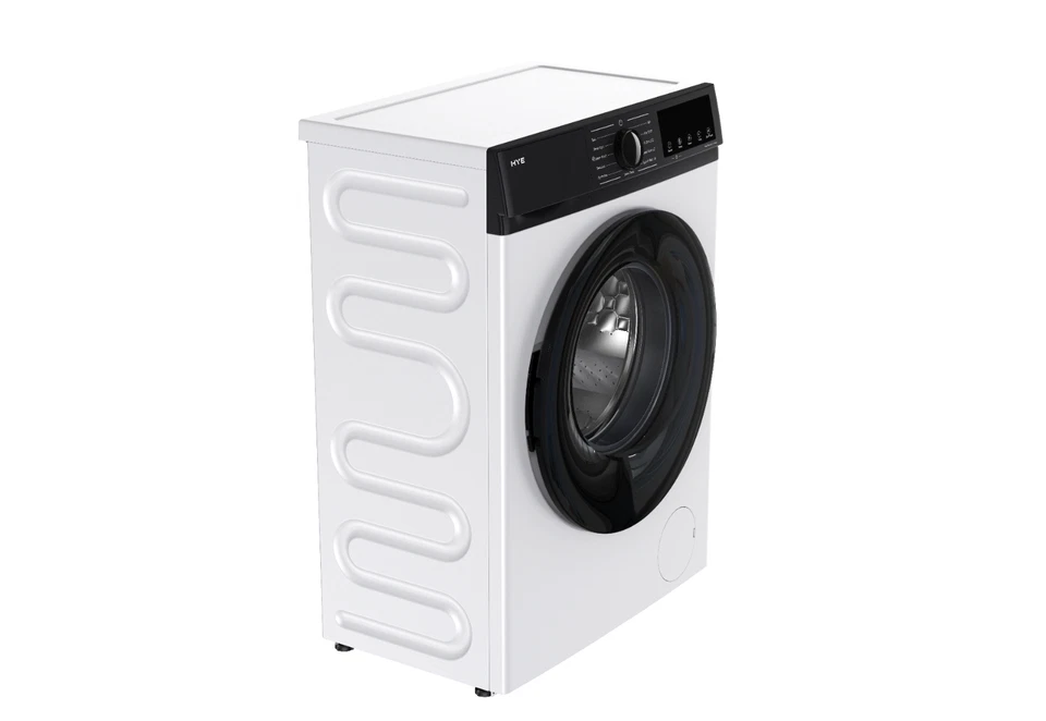 HYE Freestanding Slimline Washing Machine 8kg 1400rpm – White - W0108SL14W22 - Image 4 of 4