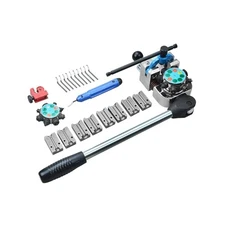 Brake Tube Line Flaring Tool-45 & 37 Degree Set, Single Bubble Double Flare