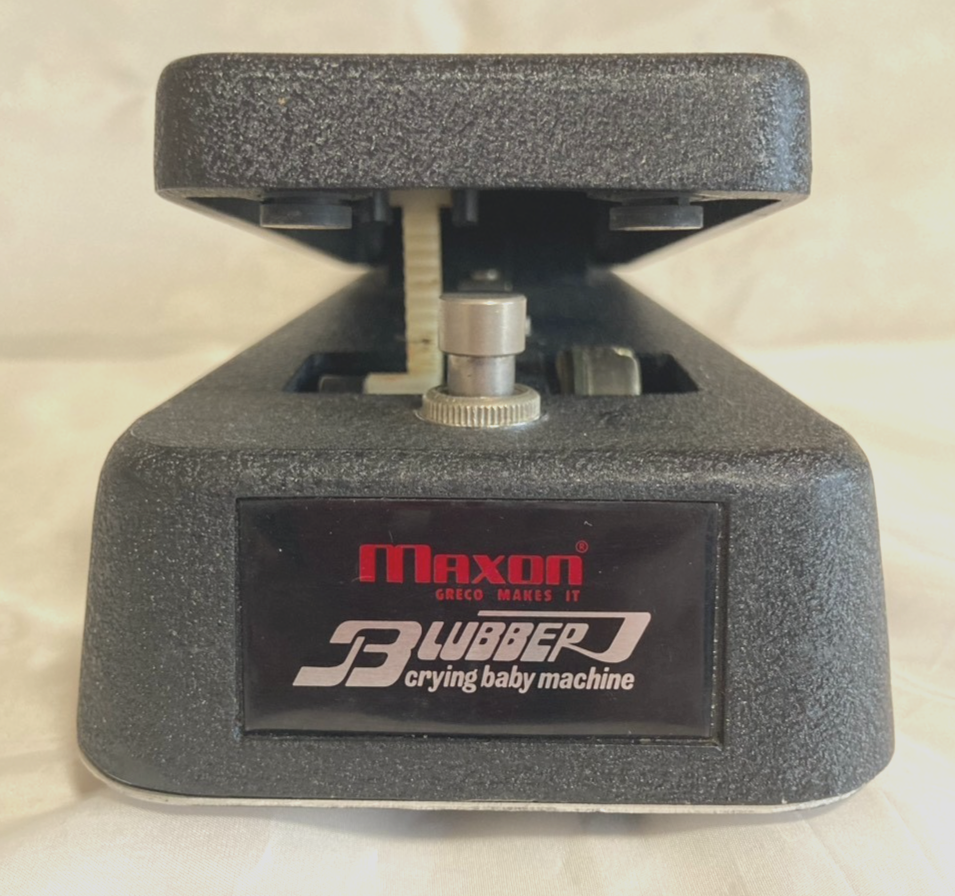 Maxon BLUBBER Crying Baby Machine Guiter Effect Wah Pedal Vintage