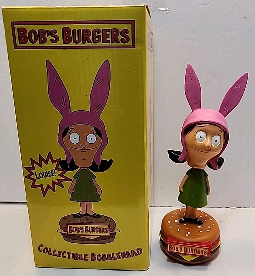 Rare 2015 bob's burgers bobblehead louise fox shop beeline creative
