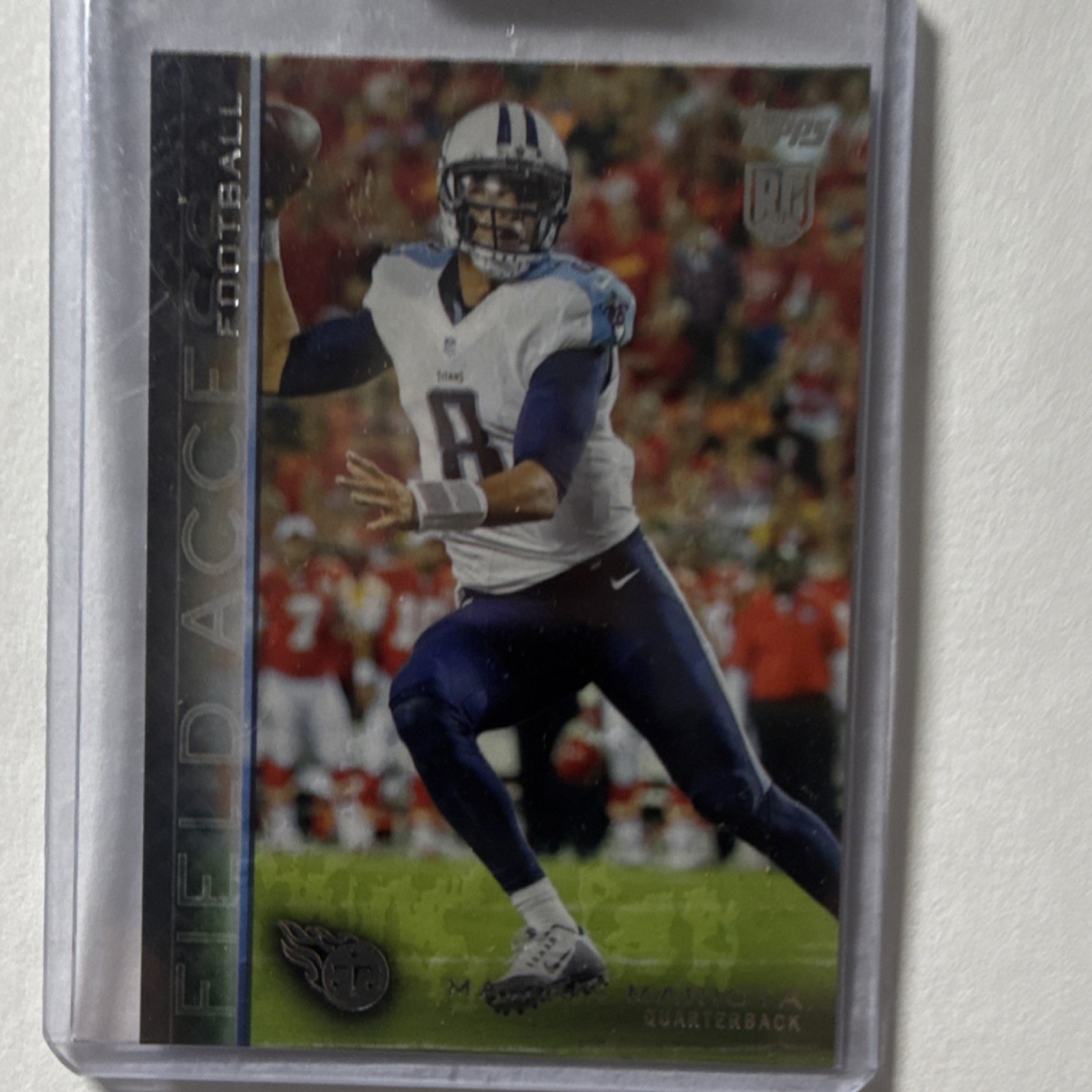 Marcus Mariota Topps Field Access #90 Base