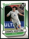 2024-25 Donruss Andres Montano 15 Mexico The Rookies
