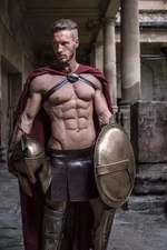 300 Spartan Costume-Spartan Full Body Armor Suit-Spartan Costume Christmas Gift