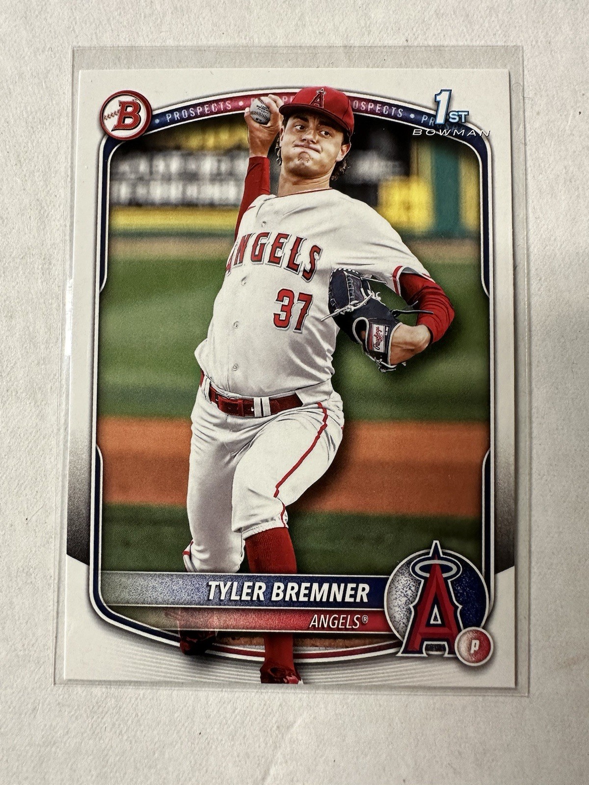 Tyler Bremner RC 2025 Bowman Draft #BD37 Angels 1st Bowman 2nd Overall PicK QTY