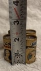Vintage Golden Cameo Stick Matches Cardboard Canister Set Of 4 — photo 7