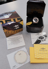 Vintage Breitling Navitimer Montbrillant A30030.2 Aviators Watch Box/Paper 2