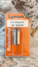 LYMAN H&I Bullet Sizing Die .357 Diameter part# 2766492 for cast bullets