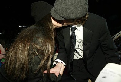 Demi Moore Ashton Kutcher at NBA All Star Celebrity Game at Los An- Old Photo 3